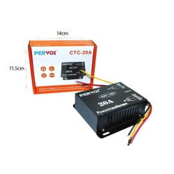 Μετασχηματιστής Voltage Converter 24V Σε12V  20 Amper Pervoi Μετασχηματιστής Voltage Converter 24V Σε12V  20 Amper Pervoi
