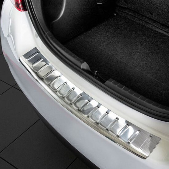 Προστατευτικό Πίσω Προφυλακτήρα Για Toyota Yaris 3 2014+ 5d Από Ανοξείδωτο Ατσάλι (Steel)