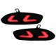 Πισινά Φανάρια Set Για Seat Leon 1P 09-12 Facelift Led Bar CarDNA Μάυρο/Φιμέ LH Group