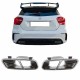 Μπούκες Εξάτμισης Για Mercedes-Benz A-Class W176 12-18 Amg A45 / CLA W117 13-18 (2 Διπλές)