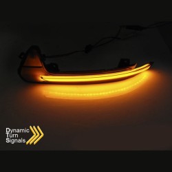 Φλας Καθρέπτη Για Audi A6 C7 11-18 Dynamic Led Φιμέ 2 Τεμάχια Φλας Καθρέπτη Για Audi A6 C7 11-18 Dynamic Led Φιμέ 2 Τεμάχια