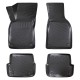 Πατάκια Σκαφάκια 3D Από Λάστιχο TPE Για Audi A4 B6 2001-2004 / A4 B7 2004-2007 Rizline 4 Τεμάχια Μαύρα