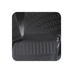 Πατάκια Σκαφάκια 3D Από Λάστιχο TPE Για Audi A4 B6 2001-2004 / A4 B7 2004-2007 Rizline 4 Τεμάχια Μαύρα