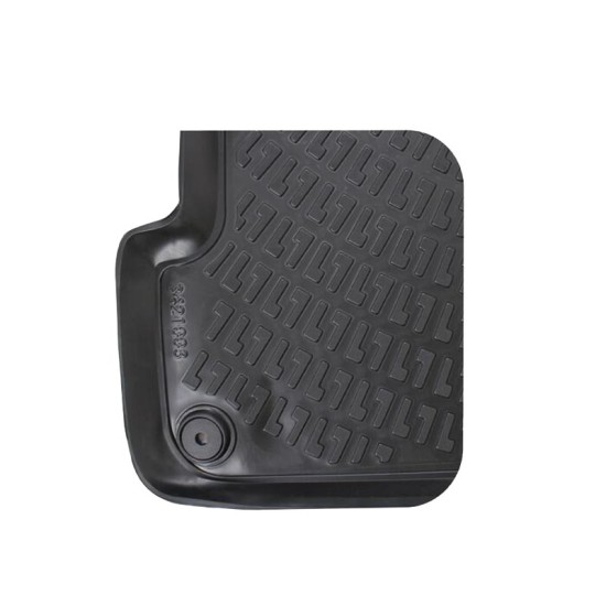 Πατάκια Σκαφάκια 3D Από Λάστιχο TPE Για Audi A4 B6 2001-2004 / A4 B7 2004-2007 Rizline 4 Τεμάχια Μαύρα