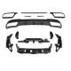 Body Kit Για Mercedes-Benz E-Class W212 13-16 Facelift Amg Look Με Μάσκα &  Μπούκες