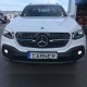 Μάσκα Για Mercedes-Benz X-Class W470 18+ Diamond Look Χρώμιο/Μαύρο 1 Τεμάχιο