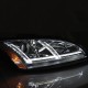Μπροστινά Φανάρια Set Για Audi TT 8J 06-10 DRL & Led Signal Dynamic Χρωμίου H7/H1 Sonar