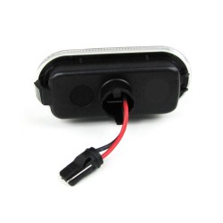 Πλαϊνά Φλας Φτερού Για VW Golf/ Vento/Bora/ Passat/ Polo/Transporter/ Seat Toledo/Leon/ Ibiza/Cordoba/ Alhambra/ Led Dynamic White 2 Τεμάχια