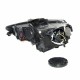 Μπροστινά Φανάρια Set Για Audi A3 8V 12-16 True DRL Tube Μαύρα H7 Με Μοτέρ Depo