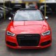 Μπροστινά Φανάρια Set Για Audi A3 8V 12-16 True DRL Tube Μαύρα H7 Με Μοτέρ Depo
