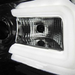 Μπροστινά Φανάρια Set Για Chrysler 300C 05-10 DRL Tube Lights Χρωμίου H7 Manual Sonar