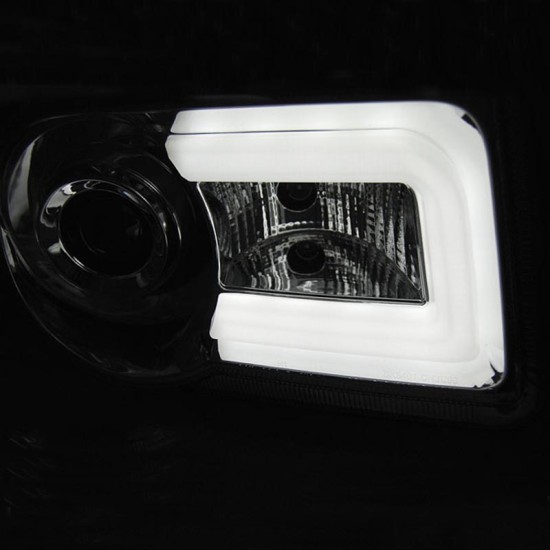 Μπροστινά Φανάρια Set Για Chrysler 300C 05-10 DRL Tube Lights Χρωμίου H7 Manual Sonar