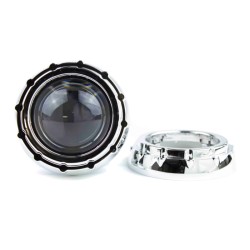 Καπάκια Για Προτζέκτορες 2.5" C-Slim Χρώμιο Retrofitlab 2 Τεμάχια Καπάκια Για Προτζέκτορες 2.5" C-Slim Χρώμιο Retrofitlab 2 Τεμάχια