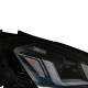 Μπροστινά Φανάρια Set Για Vw Golf VII (7) 12-17 DRL Full Led Halogen Version Black/Chrome LEDHL103-CM Osram Ledriving Osram Ledriving