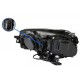 Μπροστινά Φανάρια Set Για Vw Golf VII (7) 12-17 DRL Full Led Halogen Version Black/Chrome LEDHL103-CM Osram Ledriving Osram Ledriving