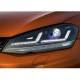 Μπροστινά Φανάρια Set Για Vw Golf VII (7) 12-17 DRL Full Led Halogen Version Black/Chrome LEDHL103-CM Osram Ledriving Osram Ledriving
