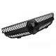 Μάσκα Για Mercedes-Benz CLK-Class W209 03-09 Amg Look Με Μονή Γρίλια Μαύρη Γυαλιστερή 1 Τεμάχιο