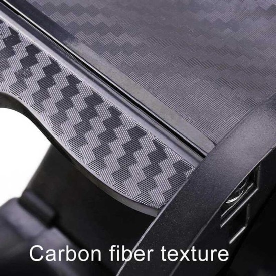 Διπλή Ποτηροθήκη Αυτοκινήτου Carbon SB-1066