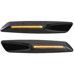 Πλαϊνά Φλας Φτερού Για Bmw 1 E81 / E82 / E87 / E88 / 3 E90 / E91 / E92 / E93 / X1 E84 / X3 E83 / F10 Look Led Dynamic Γυαλιστερό Μαύρο / Φιμέ 2 Τεμάχια Πλαϊνά Φλας Φτερού Για Bmw 1 E81 / E82 / E87 / E88 / 3 E90 / E91 / E92 / E93 / X1 E84 / X3 E83 / F10 Look Led Dynamic Γυαλιστερό Μαύρο / Φιμέ 2 Τεμάχια