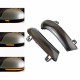 Φλας Καθρέπτη Για Vw Golf V (5) 03-08 / Jetta / Passat B6 3C / Sharan / Superb Dynamic Led Μαύρα 2 Τεμάχια