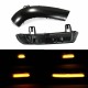 Φλας Καθρέπτη Για Vw Golf V (5) 03-08 / Jetta / Passat B6 3C / Sharan / Superb Dynamic Led Μαύρα 2 Τεμάχια