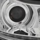 Μπροστινά Φανάρια Set Για Skoda Octavia 1Z 09-12 DRL Χρώμιο H7/H1 Με Μοτέρ Sonar