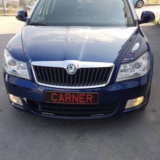 Μπροστινά Φανάρια Set Για Skoda Octavia 1Z 09-12 DRL Χρώμιο H7/H1 Με Μοτέρ Sonar