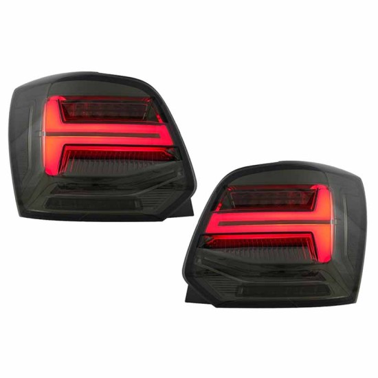 Πισινά Φανάρια Set Για Vw Polo 6R 09-14 Led Bar Dynamic Φιμέ VLand
