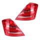 Πισινά Φανάρια Set Για Mercedes-Benz S-Class W221 05-09 Led Κόκκινο/Crystal Carner