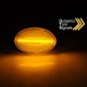 Πλαϊνά Φλας Φτερού Για Opel Astra F 91-97 / Corsa B , C 93-06 / Tigra A 94-00 Led Dynamic Smoke 2 Τεμάχια