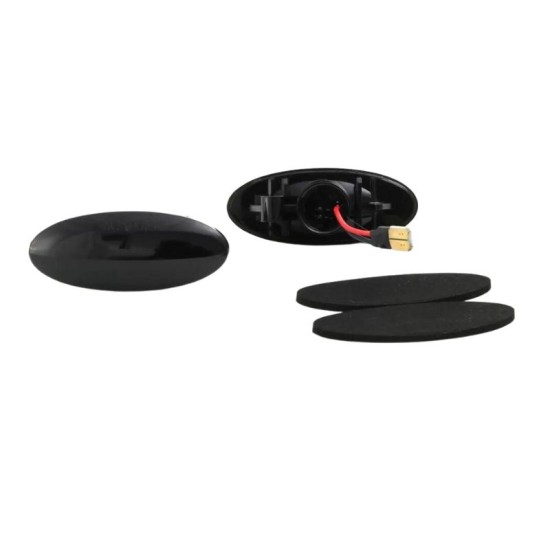 Πλαϊνά Φλας Φτερού Για Toyota Yaris 05-11 / Rav4 05-10 / Auris 06-10 / Corolla Sedan 07-11 / Verso 09-13 Led Dynamic Φιμέ 2 Τεμάχια