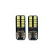 Λάμπες Led T10 12volt 24 Led Canbus White Color Auto GS 5609203600267 2 Τεμάχια