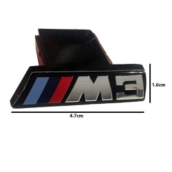 Σήμα M3 Για Καρδιές Bmw E46 Κοληττό 4.7cm x 1.6cm 1 Τεμάχιο