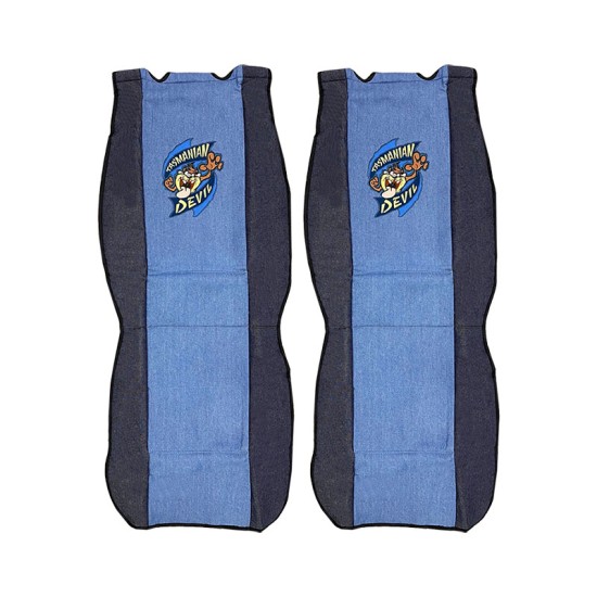Πλατοκαθίσματα Μπροστινά Jean Tazmanian Devil Blue / Light Blue 2 Τεμάχια 2718229