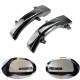 Φλας Καθρέπτη Για Citroen C4 Air Cross 12-15 / Mitsubishi ASX 10-14, L200 05-15, Pajero, Pajero Sport 08+, Outlander 12+ / Peugeot 4008 12-17 Dynamic Led Canbus Μαύρο 2 Τεμάχια