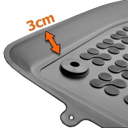 Πατάκια Σκαφάκια 3D Από Λάστιχο Για Mercedes-Benz GLA 2019+ / GLB 2019+ Rezaw Plast 4 Τεμάχια Μαύρα Πατάκια Σκαφάκια 3D Από Λάστιχο Για Mercedes-Benz GLA 2019+ / GLB 2019+ Rezaw Plast 4 Τεμάχια Μαύρα