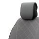 Πλατοκάθισμα Αυτοκινήτου Otom Active Pro Ύφασμα Lacoste Ανάγλυφο Καπιτονέ Γκρι ACTP-102 1 Τεμάχιο