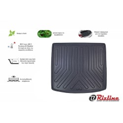 Πατάκι Πορτ-Παγκάζ 3D Σκαφάκι Από Λάστιχο TPE Για Audi Q3 F3 2019- Πάνω Επίπεδο Μαύρο Rizline Πατάκι Πορτ-Παγκάζ 3D Σκαφάκι Από Λάστιχο TPE Για Audi Q3 F3 2019- Πάνω Επίπεδο Μαύρο Rizline