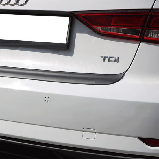 Προστατευτικό Πίσω Προφυλακτήρα Για Audi A3 8V 16-20 Sedan Από Abs Πλαστικό Μαύρο