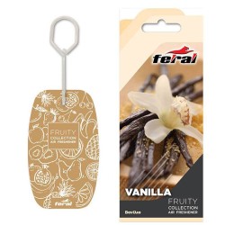 Σετ Αρωματικών Αυτοκινήτου Feral Fruity Collection Vanilla 3 Τεμάχια Σετ Αρωματικών Αυτοκινήτου Feral Fruity Collection Vanilla 3 Τεμάχια