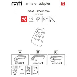 Βάση Τεμπέλη Ειδική Για Seat Leon 2020+ Armster Rati 1 Τεμάχιο Βάση Τεμπέλη Ειδική Για Seat Leon 2020+ Armster Rati 1 Τεμάχιο