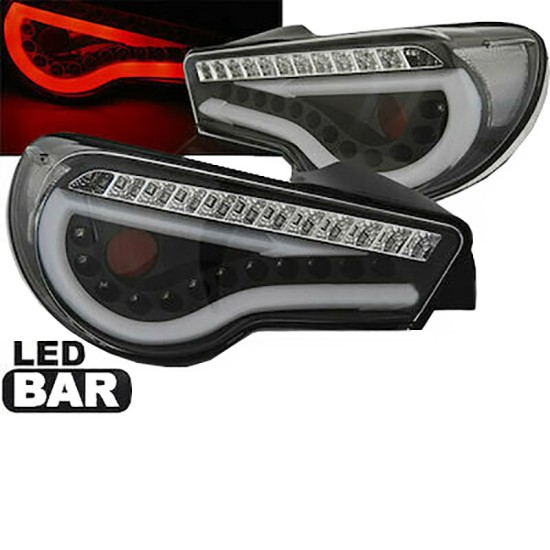 Πισινά Φανάρια Set Toyota GT86 12-16 Led Bar Dynamic Black/Crystal Sonar