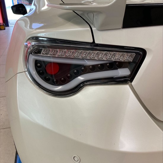 Πισινά Φανάρια Set Toyota GT86 12-16 Led Bar Dynamic Black/Crystal Sonar