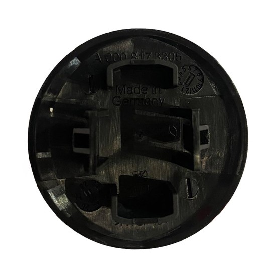 Σήμα Τάπα Καπό Mercedes-Benz Γνήσιο A0008173305 57mm Μαύρο