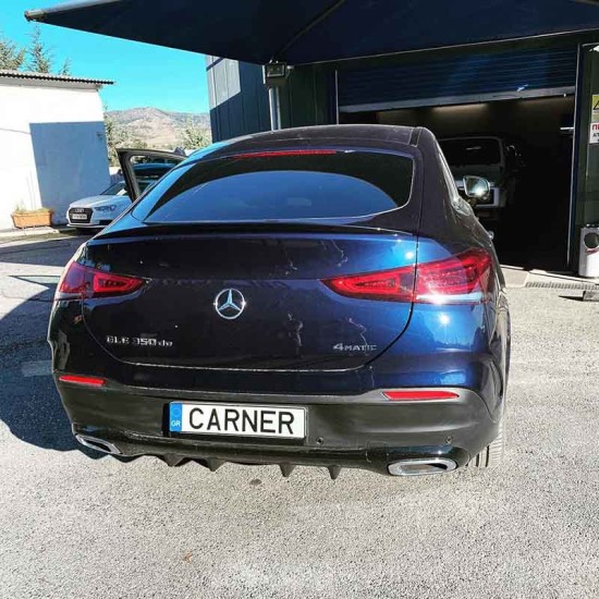 Αεροτομή Πορτ Παγκάζ Για Mercedes-Benz GLE Coupe C167 19+ Γυαλιστερή Μαύρη Από Abs Πλαστικό