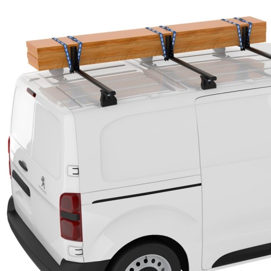 Στοπ CRUZ 941-025 Για Μπάρες Cargo Xpro 2022 18cm 6 Τεμάχια