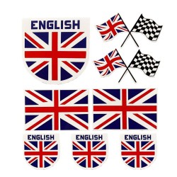 Αυτοκόλλητα Σετ English 8 Τεμάχια