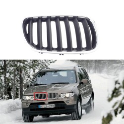 Καρδιά Μάσκας Δεξιά Για BMW Χ5 E53 04-08 Χρώμιο / Μαύρο 1 Τεμάχιο Καρδιά Μάσκας Δεξιά Για BMW Χ5 E53 04-08 Χρώμιο / Μαύρο 1 Τεμάχιο