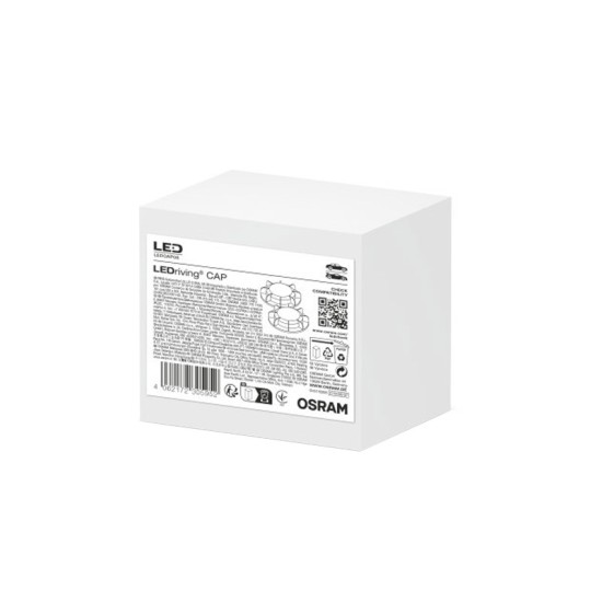 Καπάκια Μπροστινών Φαναριών Osram LEDCAP06 Για Τοποθέτηση Led Φ76mm 2 Τεμάχια