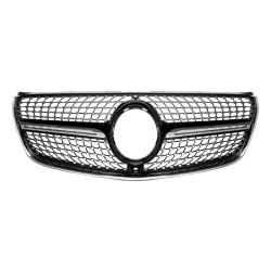 Μάσκα Για Mercedes-Benz Vito W447 14-19 Diamond Look Μαύρο/Χρώμιο 1 Τεμάχιο Μάσκα Για Mercedes-Benz Vito W447 14-19 Diamond Look Μαύρο/Χρώμιο 1 Τεμάχιο